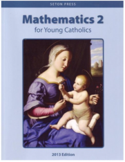 Mathematics 2 for Young Catholics (key in book)